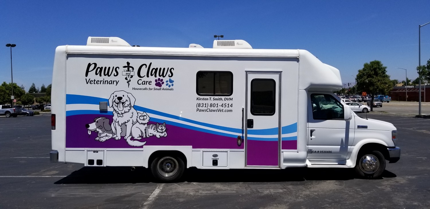 Paws and Claws Mobile Vet Bus Paws and Claws Mobile Vet Bus